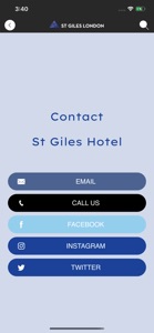 St Giles Hotel London screenshot #6 for iPhone