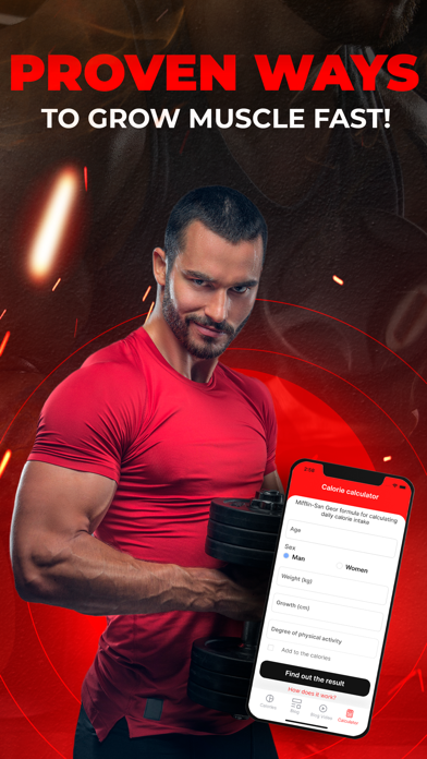 Muscle Gain - Real Steps Screenshot