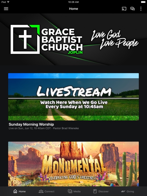 Screenshot #4 pour Grace Baptist Church - Joplin