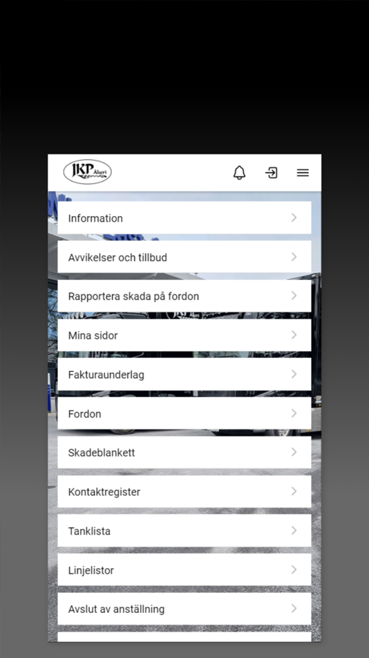 #1. JKP Åkeri (iOS) Podle: Colix Systems AB