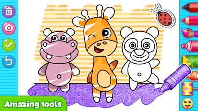 Glitter Coloring For Kids Screenshot