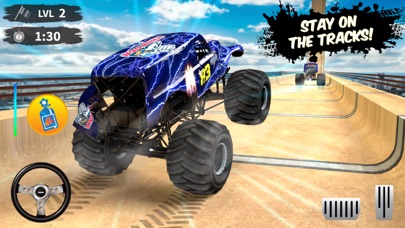 Monster Truck Games Race Off Screenshot