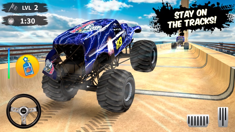 Race off 4x4 Monster Truck Jam screenshot 1
