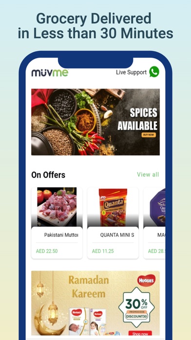Muvme Instamart Screenshot