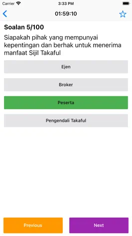 Game screenshot Ujian TBE Takaful hack