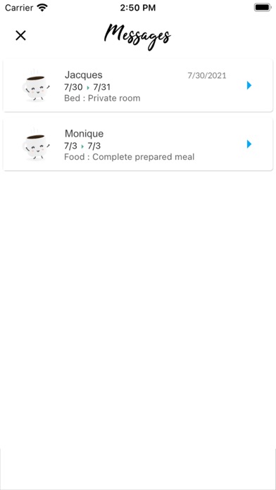 BedFoodCoffee Screenshot