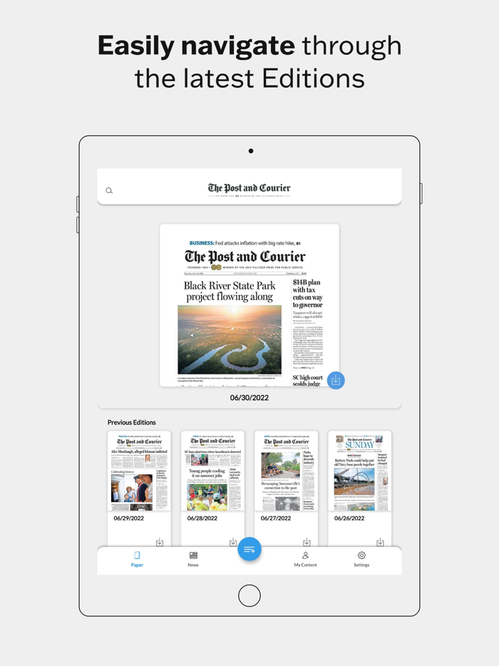 Post and Courier e-Paper