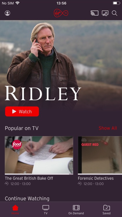 Virgin TV Anywhere Ireland