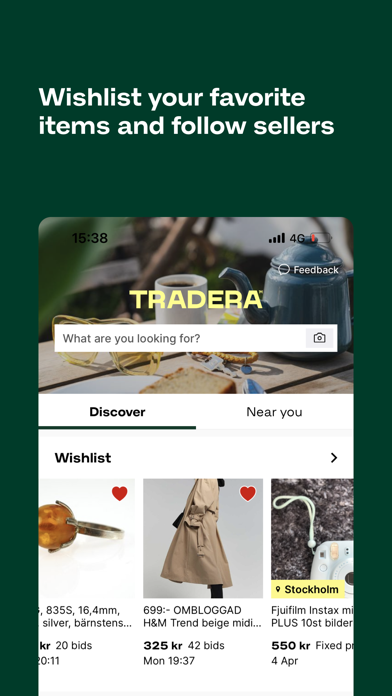 Tradera – buy & sell Screenshot