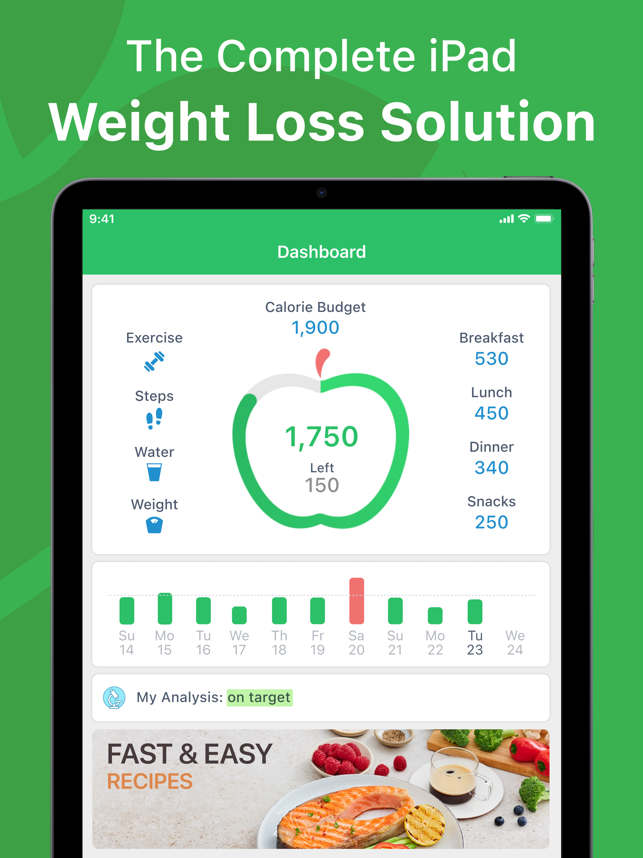 ‎Calorie Counter - MyNetDiary Screenshot