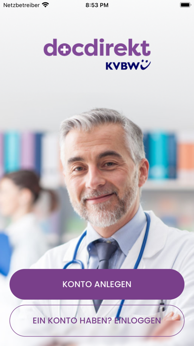 docdirekt Patienten Screenshot