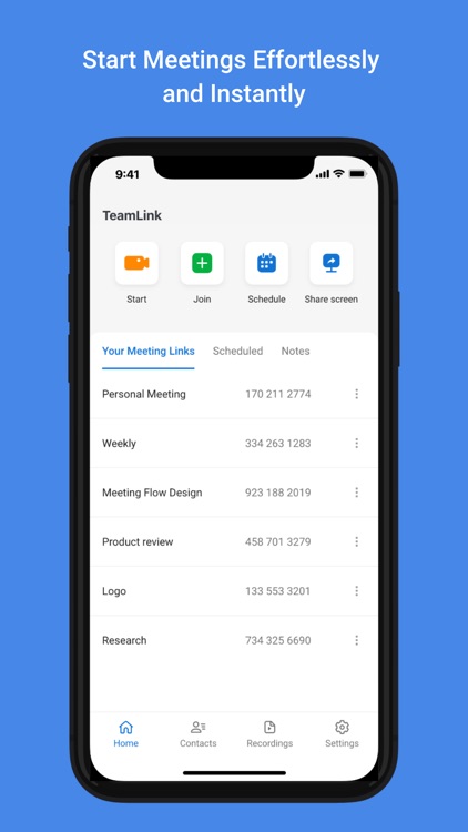 TeamLink Video Conferencing screenshot-3