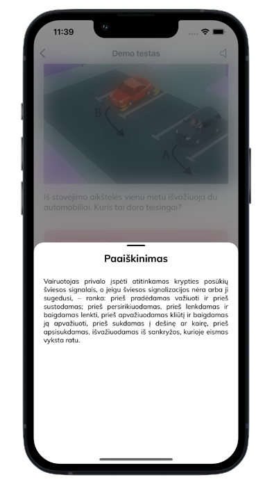 KET testai ir teorija Screenshot