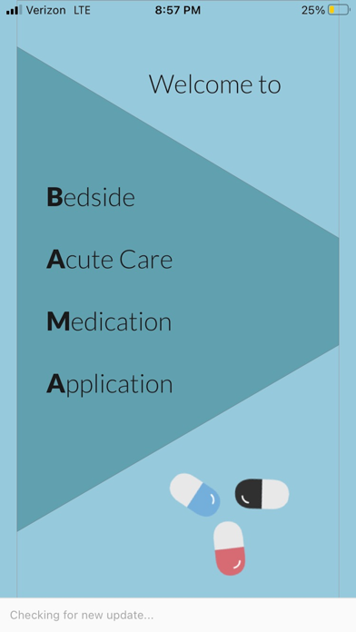 Bedside Acute Medication App Screenshot