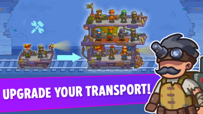 Tower Train: Zombie Defense 2D Screenshot