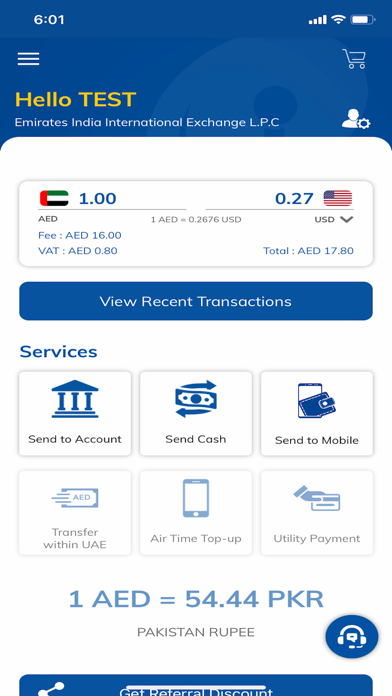 Screenshot #3 pour Emirates India Int’l Exchange
