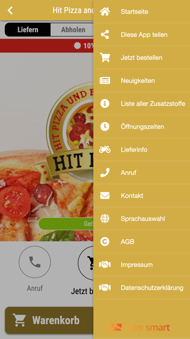 Hit Pizza and Burger Halle Screenshot