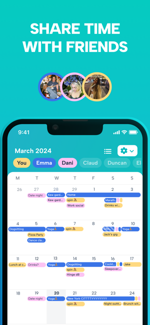 ‎Howbout: Social calendar Capture d'écran