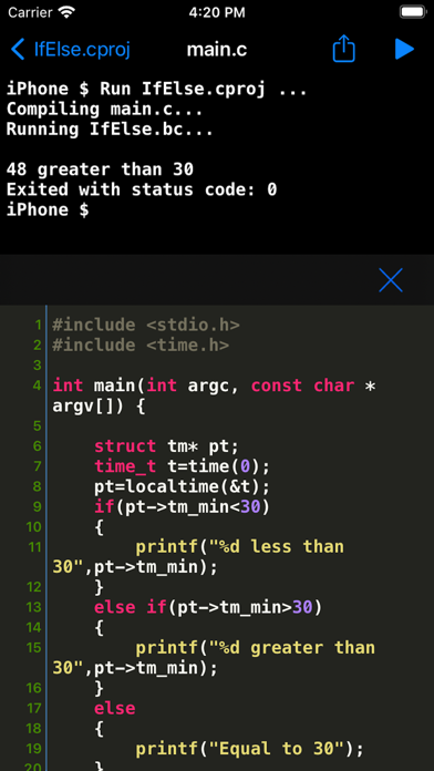 C Shell - C language compilerのおすすめ画像4