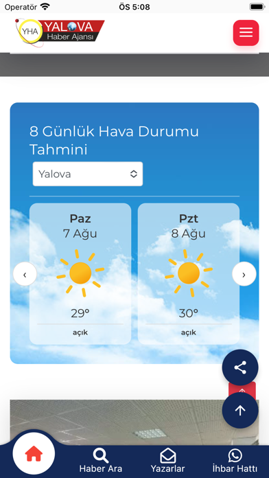 Yalova Haber Ajansı Screenshot