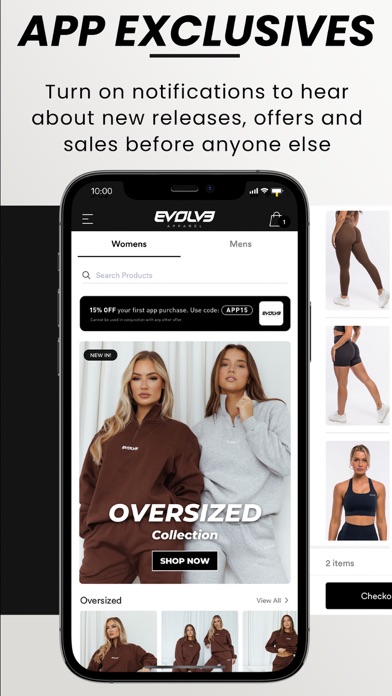 Evolve Apparel Screenshot 2 - AppWisp.com