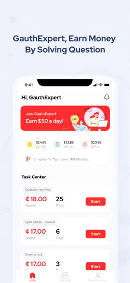 Game screenshot Gauth Expert-Solve and Earn mod apk