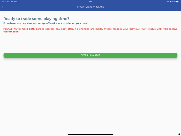 HappyRoster pickup sports app