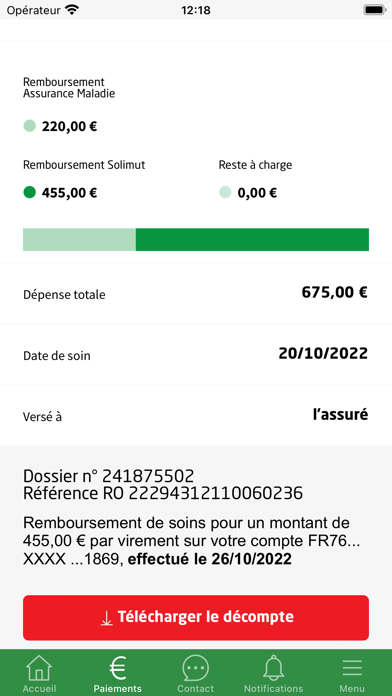 Solimut Mutuelle de France Screenshot