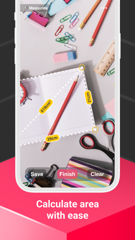 #2. AR Measure Smart Ruler & Level (iOS) Podle: Lukashevych Oleksandr