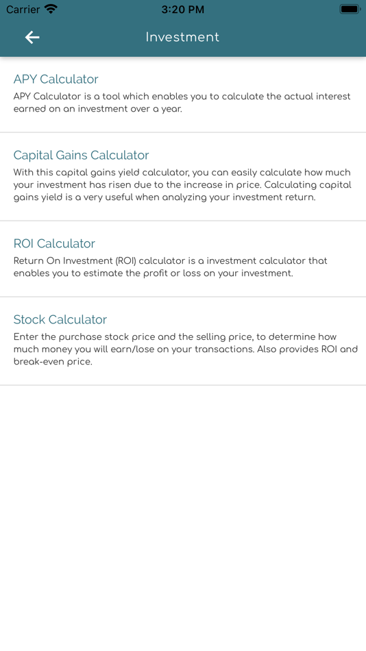 #4. The Financial Multi Calculator (iOS) 由: Prestige Worldwide Apps LLC
