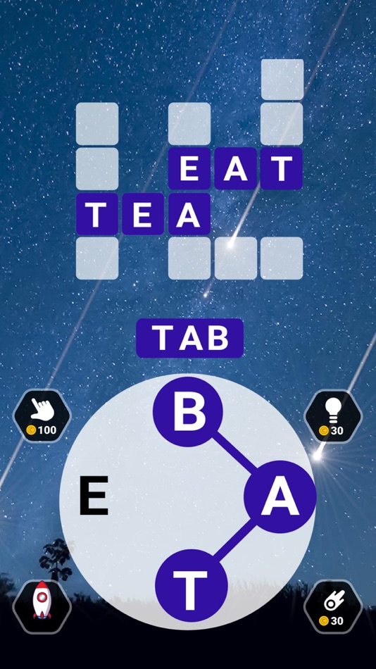 #1. Word Galaxy Challenge (iOS) 由: Fiogonia Games