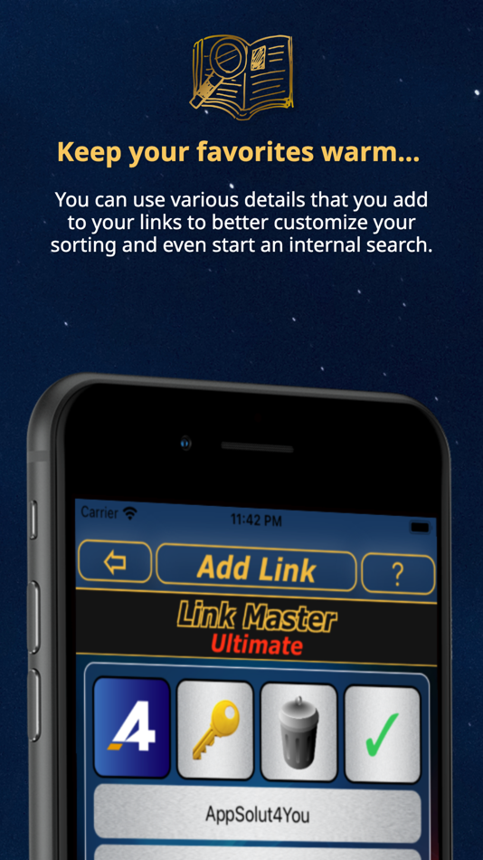 #5. Link Master Ultimate (iOS) 由: AppSolut4You GmbH