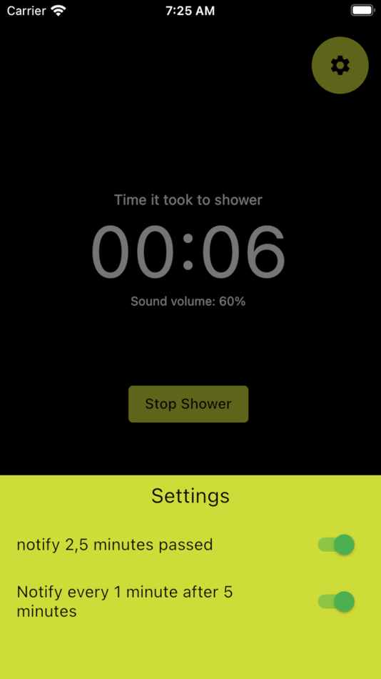 #2. 5 min shower (iOS) By: Eric van Eldik