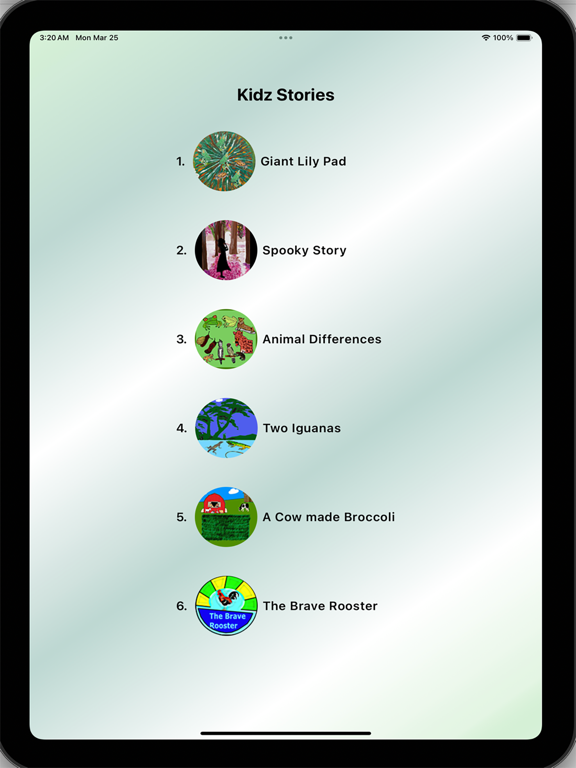 Screenshot #4 pour Kidz Fun Stories