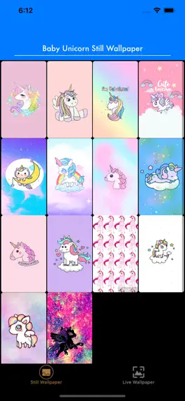 Game screenshot Baby Unicorn Live Wallpaper mod apk