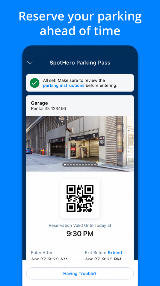 #2. SpotHero: #1 Rated Parking App (iOS) 由: SpotHero, Inc.