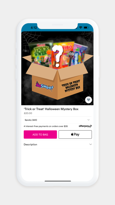 SoSweet – UK Sweet Shop Screenshot