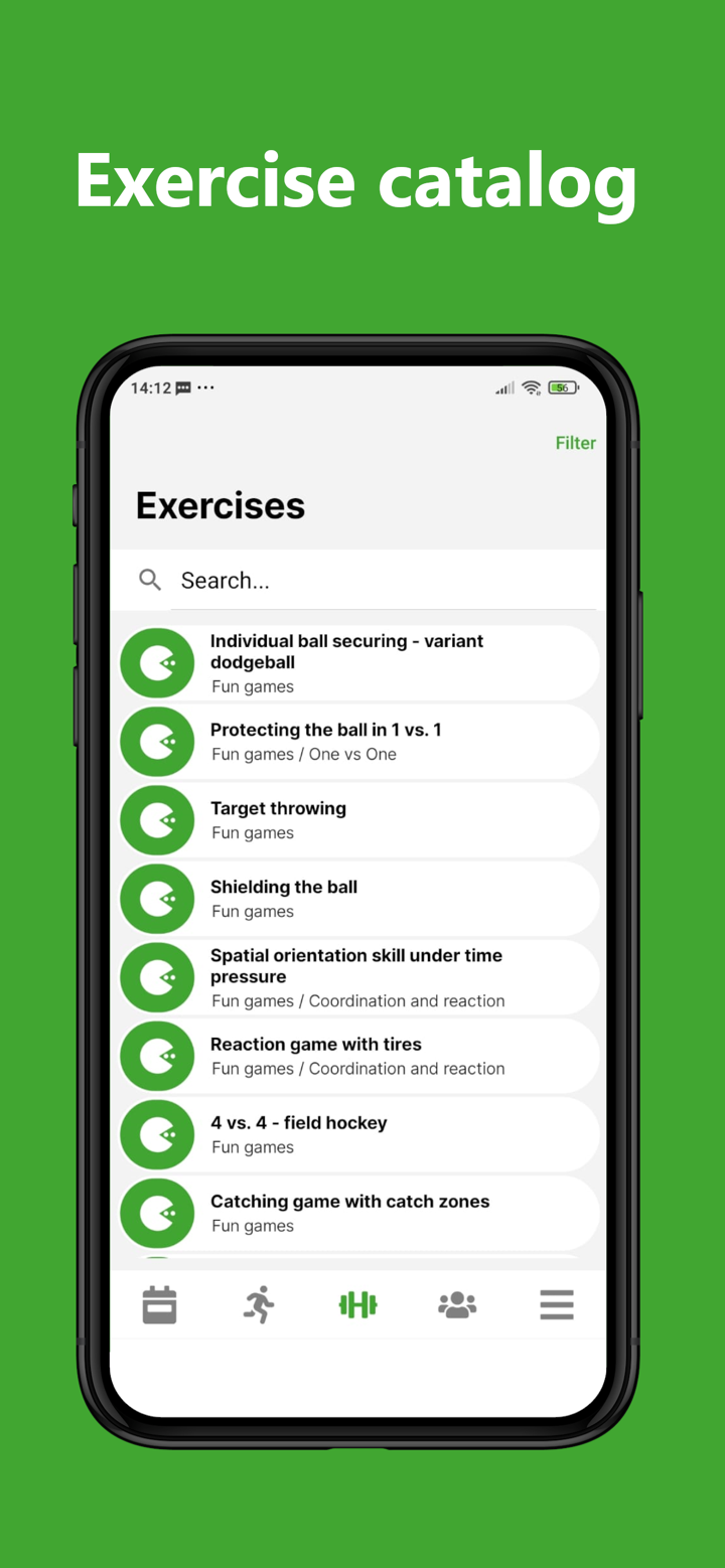 Footballtraining+ screenshot 1