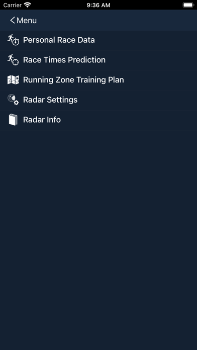 Fartlek Runs Screenshot