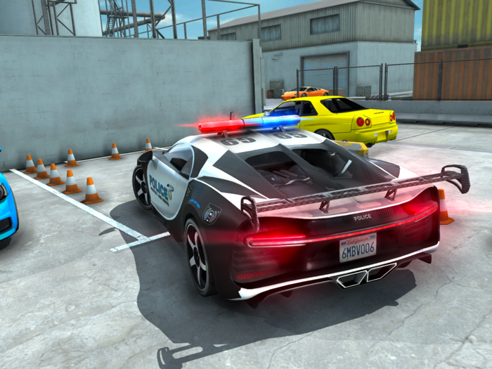 Police Car Parking Real Car