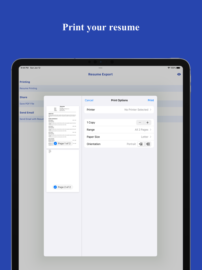 Resume Builder Smart CV Maker