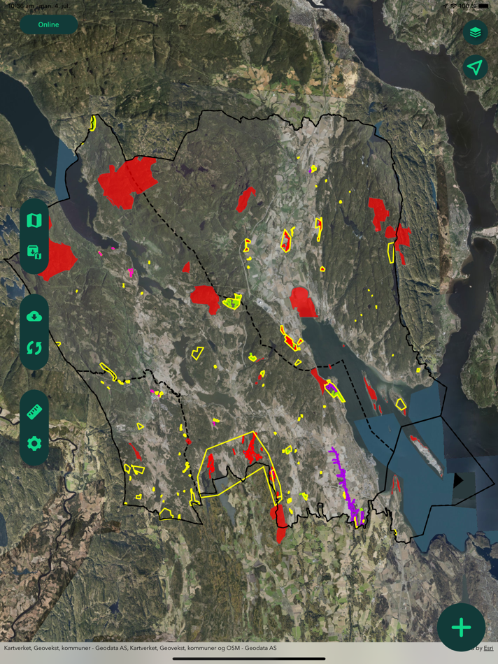 #3. MiS-NiN (iOS) Podle: Geodata AS