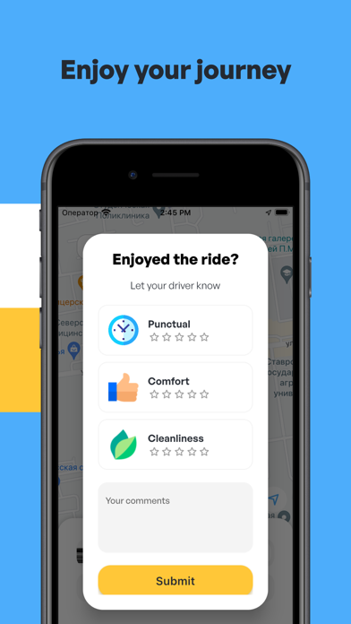 Airporttaxis Screenshot