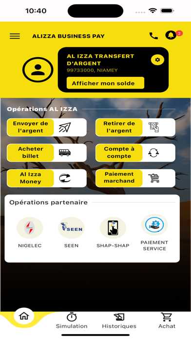 AL IZZA BUSINESS PAY Screenshot