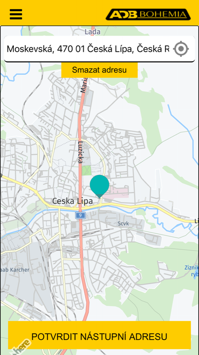 ADB TAXI Česká Lípa Nový Bor