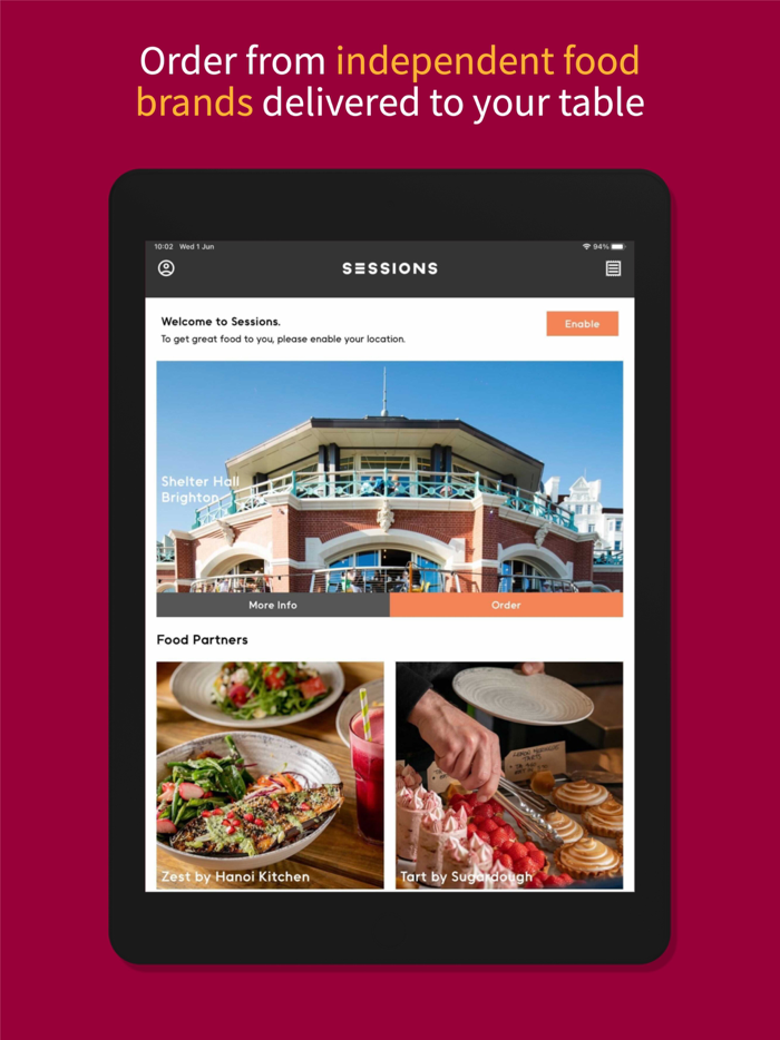 Sessions Top Food Talent