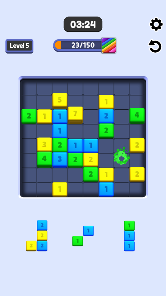 #1. Block Stack 3D! (iOS) 由: Gybe Games