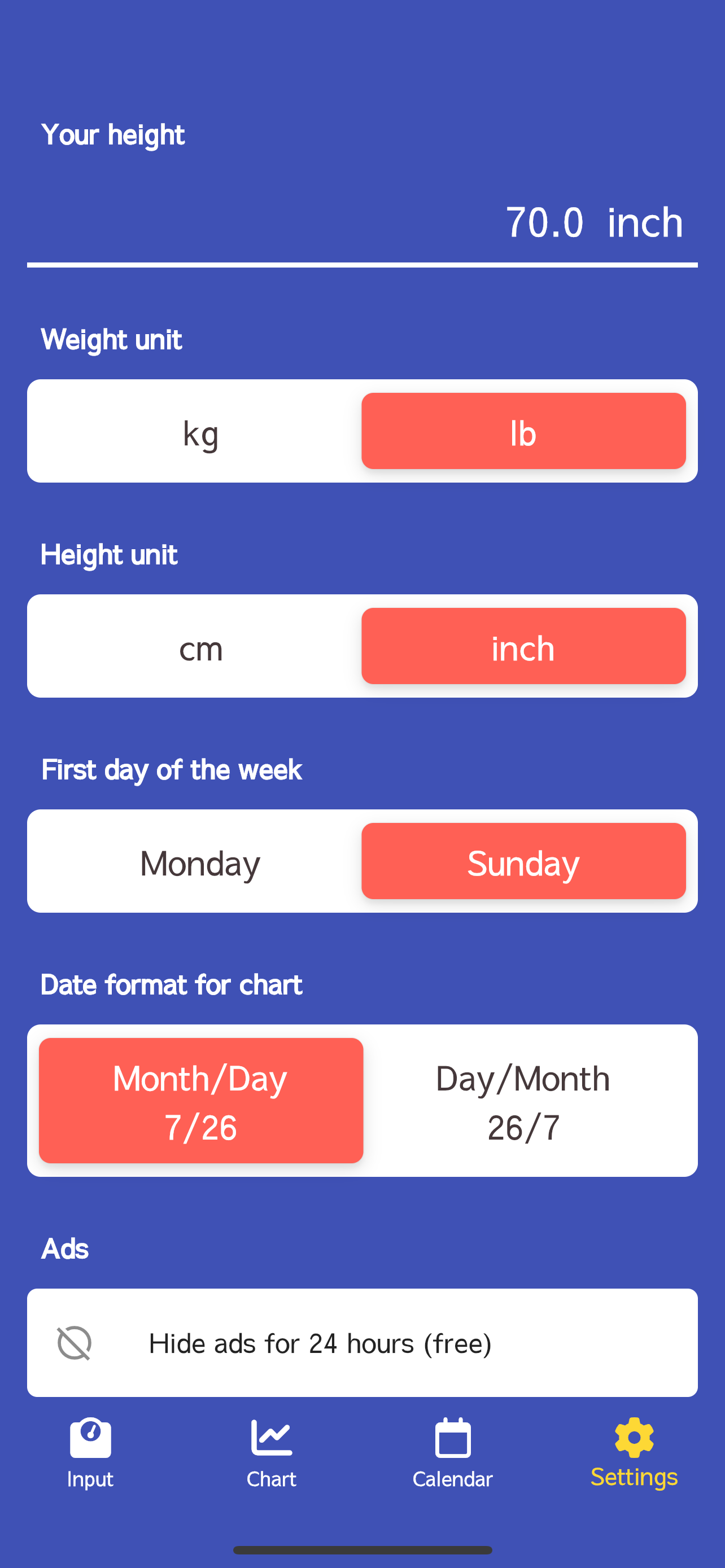 Body Weight Notepad