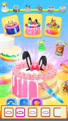 Game screenshot Cake DIY - Desserts Art apk