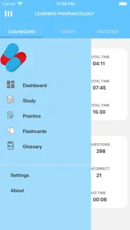 pharmacology trivia iphone screenshot 2